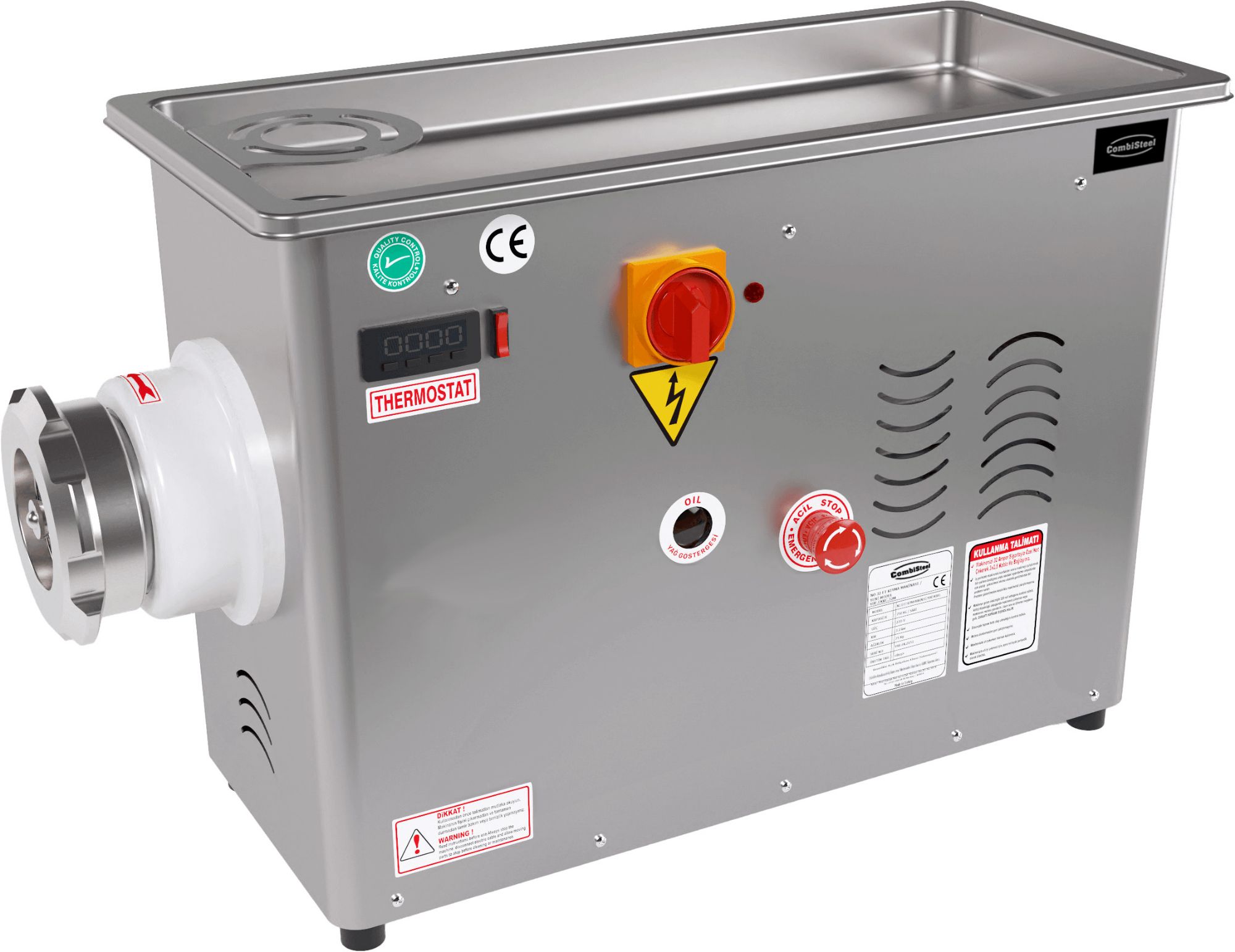 Picture of MEATGRINDER 32 - 750KG/H 400V - WITH FIXED COOLED HEAD - 7073.0105