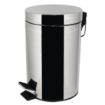 Picture of Bolero Pedal Bin Stainless Steel 3Ltr - L427