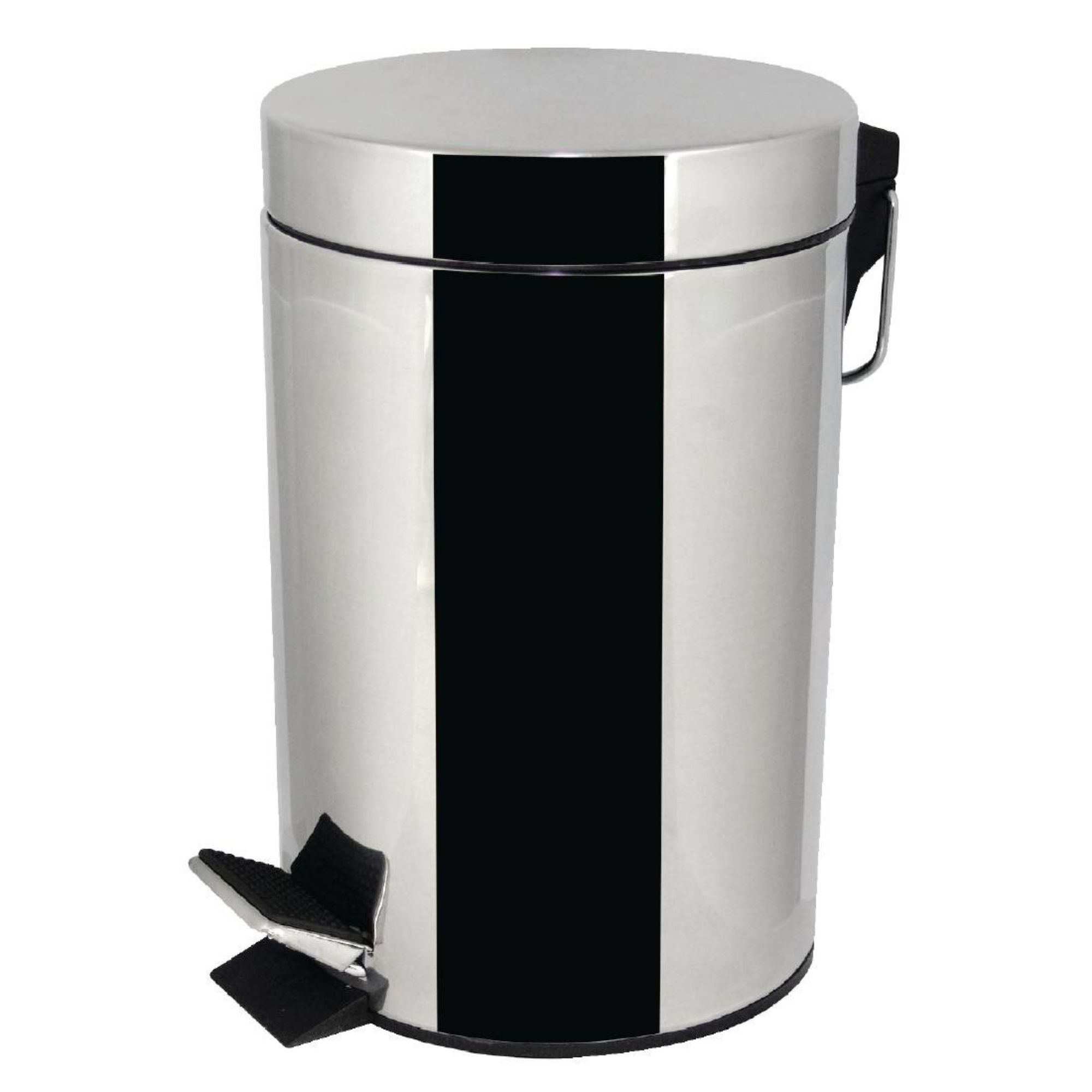 Picture of Bolero Pedal Bin Stainless Steel 3Ltr - L427