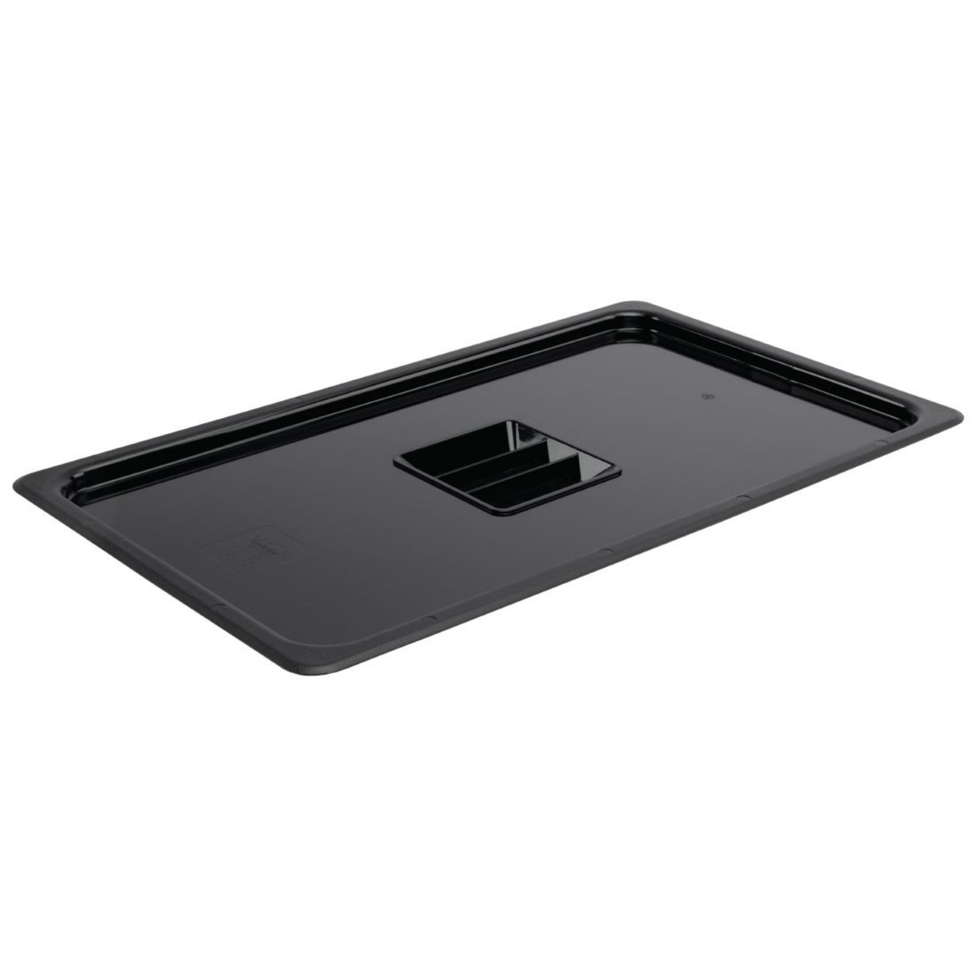 Picture of Vogue Polycarbonate 1/1 Gastronorm Lid Black - U474