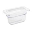 Picture of Vogue Polycarbonate 1/9 Gastronorm Container 100mm Clear - U243