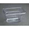 Picture of Vogue Polycarbonate 1/9 Gastronorm Container 100mm Clear - U243