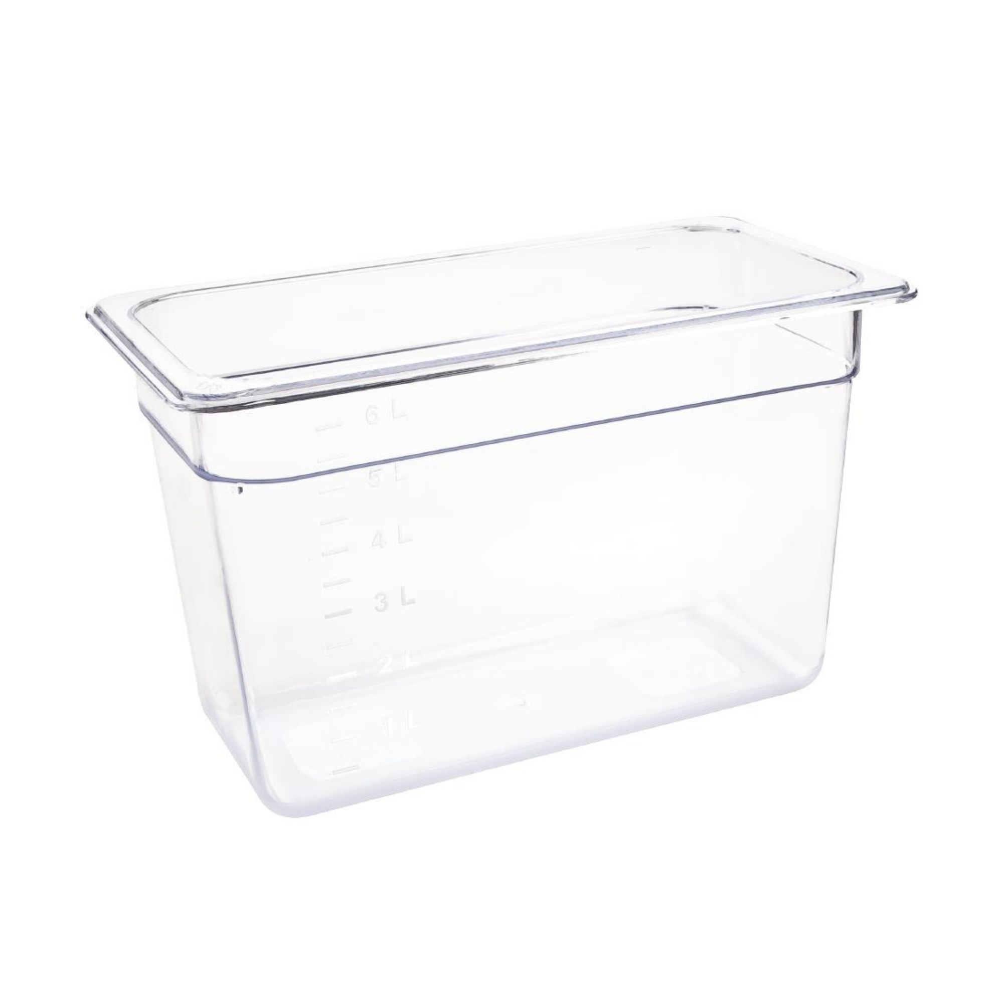 Picture of Vogue Polycarbonate 1/3 Gastronorm Container 200mm Clear - U235