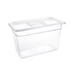 Picture of Vogue Polycarbonate 1/3 Gastronorm Container 200mm Clear - U235