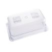 Picture of Vogue Polycarbonate 1/4 Gastronorm Container 100mm Clear - U237