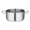 Picture of Vogue Stainless Steel Casserole Pan 28cm - T177