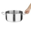 Picture of Vogue Stainless Steel Casserole Pan 28cm - T177