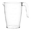 Picture of Olympia Kristallon Polycarbonate Stacking Jug 1ltr - FB890