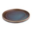Picture of Olympia Cavolo Iridescent Flat Round Plate - 220mm (Box 6) - FD915