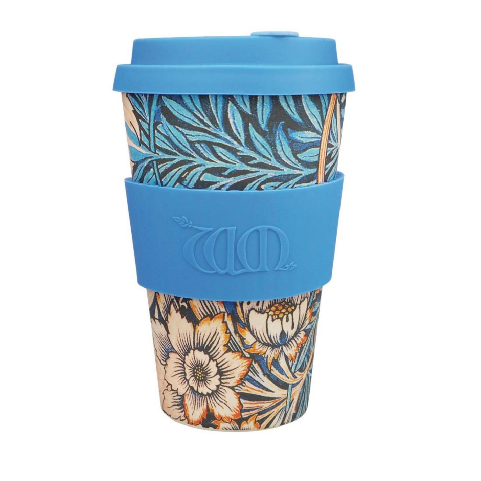Picture of ecoffee Cup Reusable Coffee Cup William Morris Lily Design 14oz - DY490