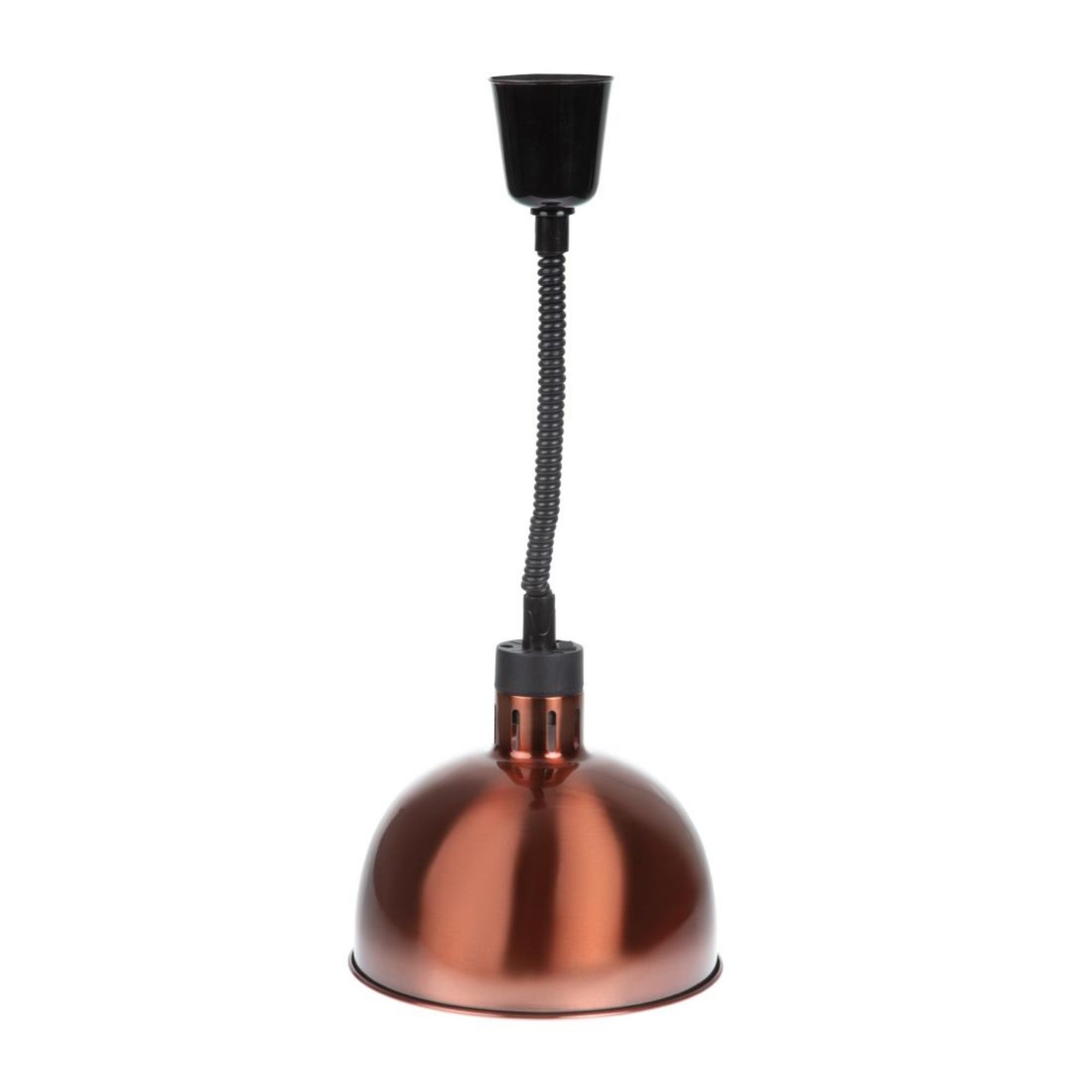 Picture of Buffalo Retractable Dome Heat Shade Copper Finish - DY460