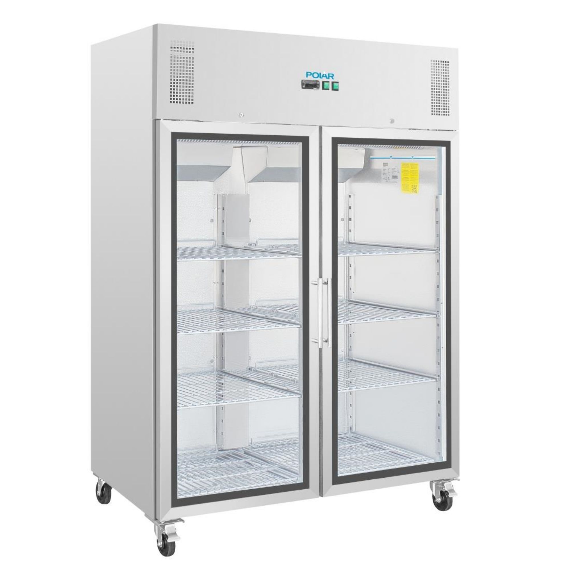 Picture of Polar G-Series Upright Double Door Gastro Display Fridge 1200Ltr - CW198