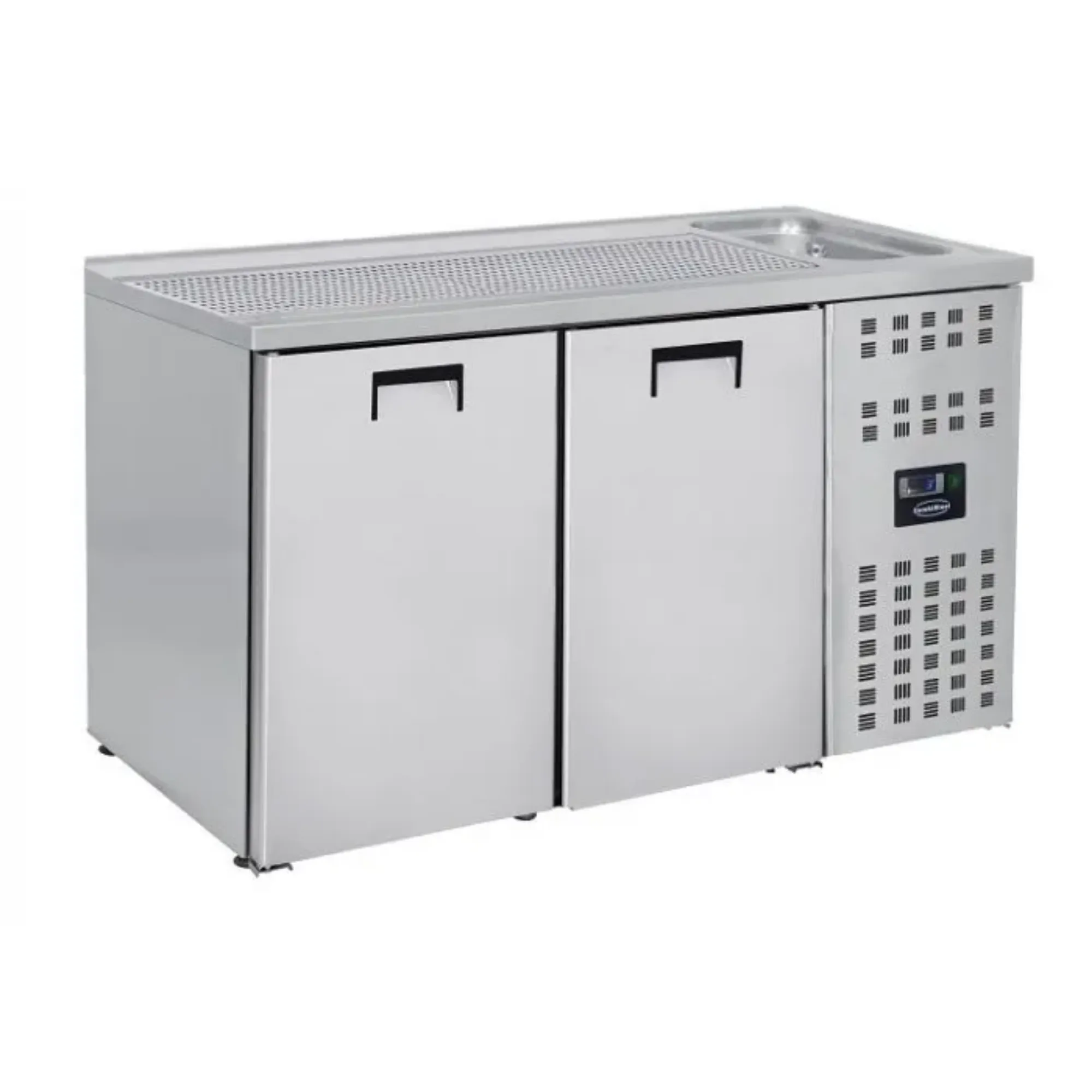 Picture of CombiSteel Beer Counter 2 Doors 1 Sink Right Motor - 7489.5310