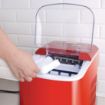 Picture of Caterlite Countertop Manual Fill Ice Machine Red - DA257