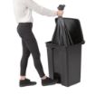 Picture of Jantex Kitchen Pedal Bin Black 65Ltr - CW723