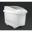 Picture of Araven Transparent Mobile Ingredient Bin 100Ltr - CR977