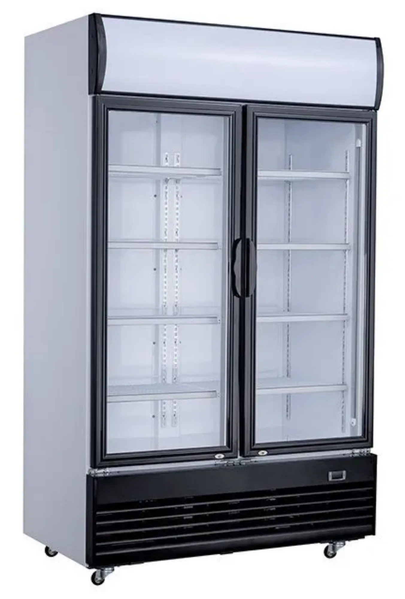 Picture of CombiSteel 2 Glass Door Upright Refrigerator 1000L - 7527.0105