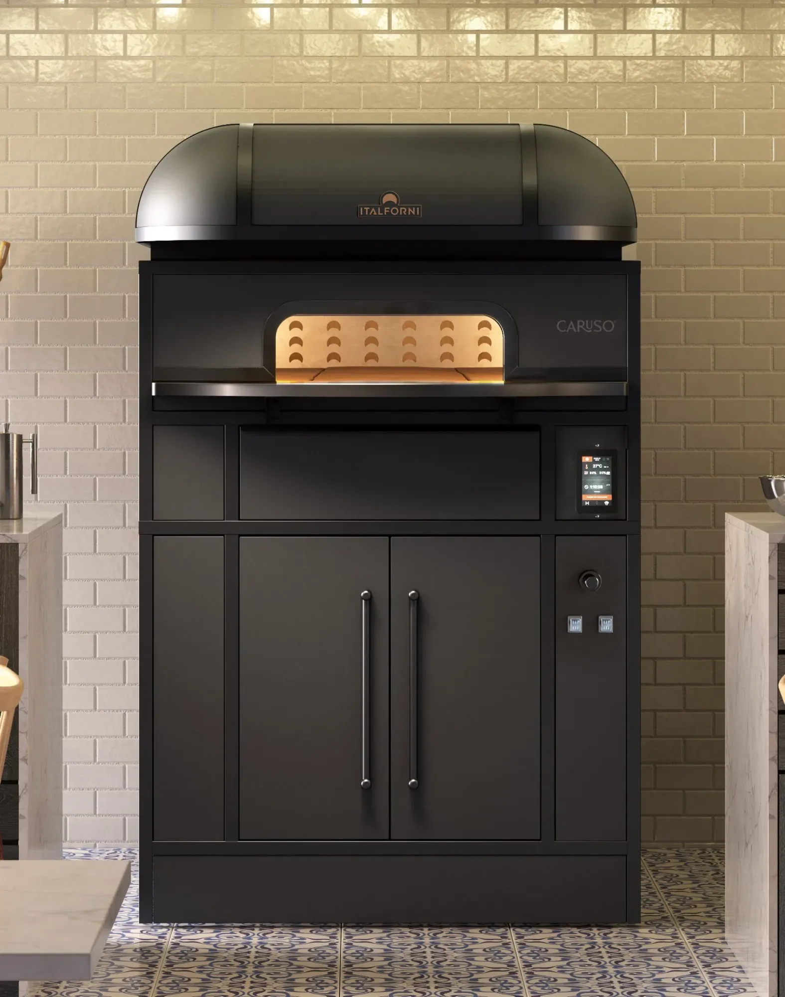 Picture of ITALFORNI Caruso CA6Y010 Elec Oven for 6x13Inch Neapolitan Pizzas - CA6Y010