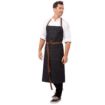 Picture of Chef Works Urban Memphis Wide Bib Apron Indigo - B341