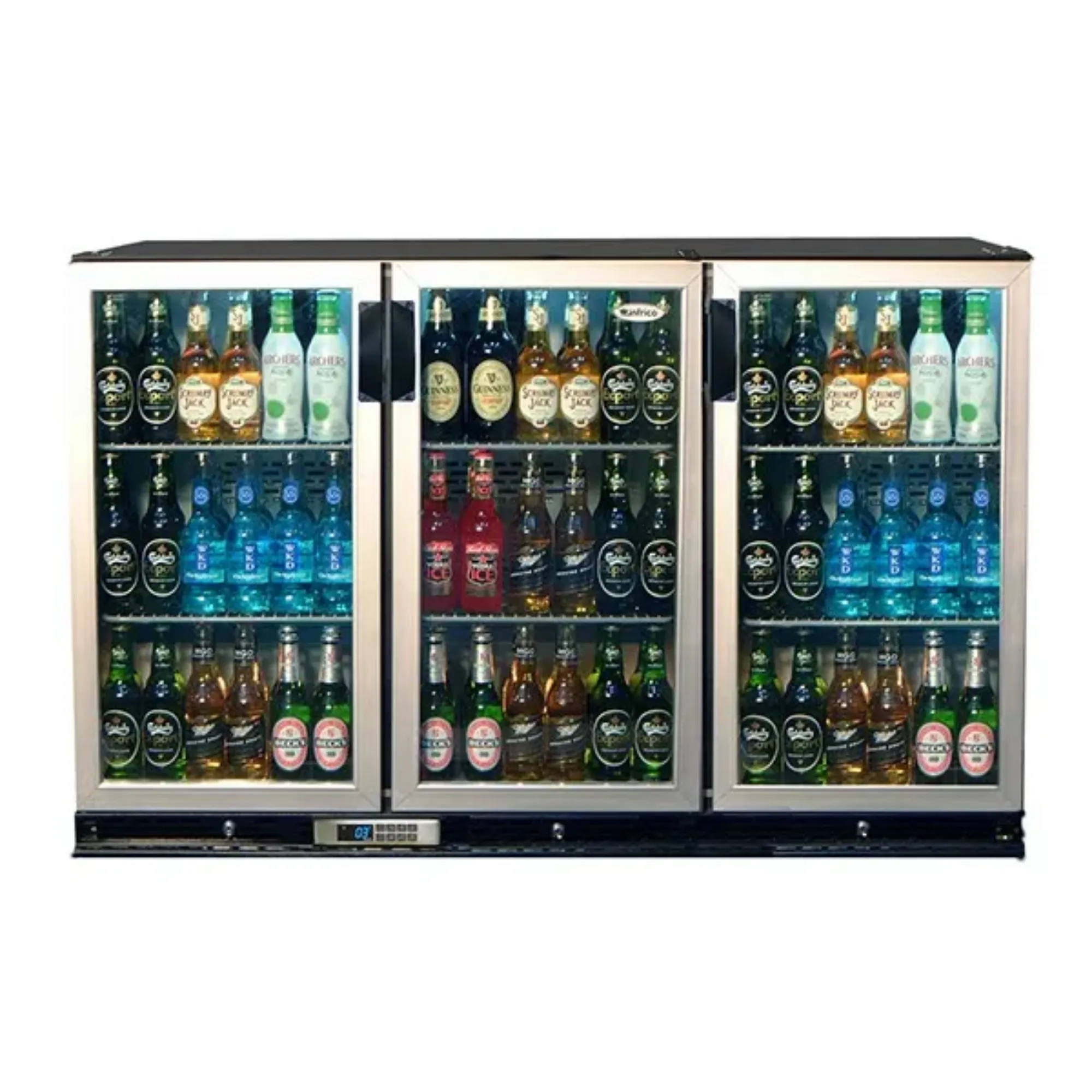 Picture of Infrico ZXS3 Triple Door Bottle Cooler (324 Bottles) - ZXS3
