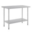 Picture of Nisbets Essentials Self Assembly Stainless Steel Table 1200 x 600mm - DF677