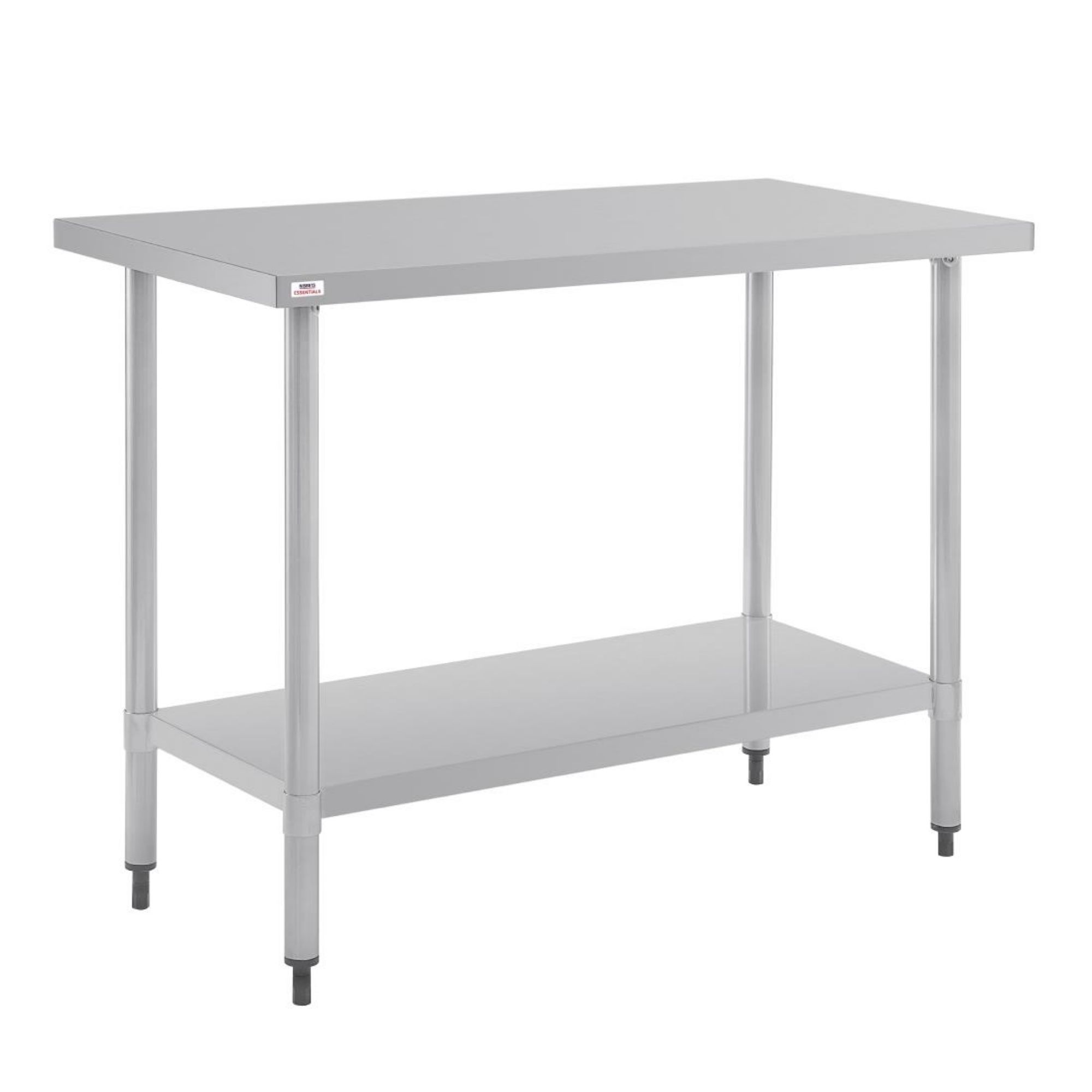 Picture of Nisbets Essentials Self Assembly Stainless Steel Table 1200 x 600mm - DF677