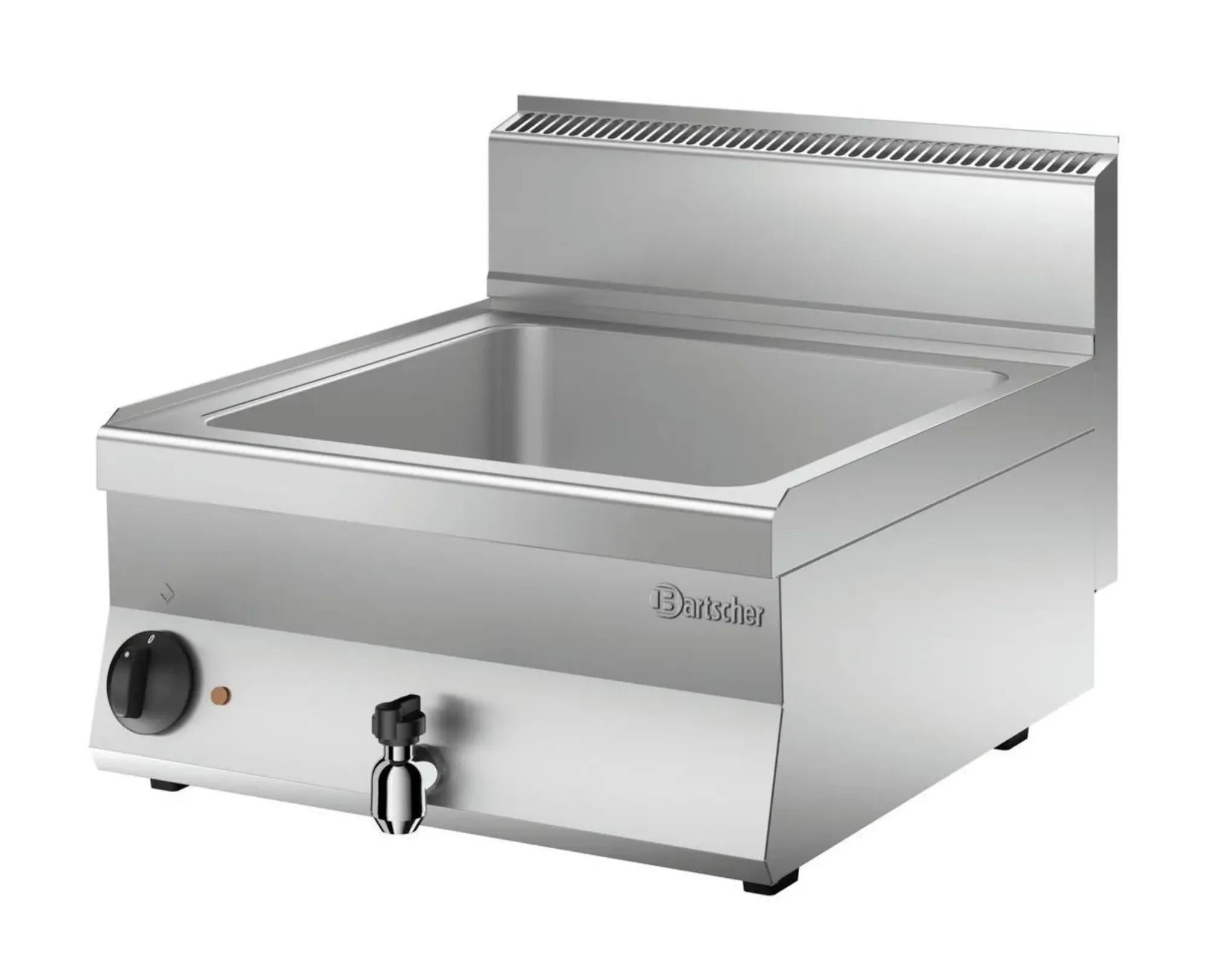 Picture of Bartscher Bain Marie 650, W600, 1/1GN+ 2x1/4 Countertop - 115112