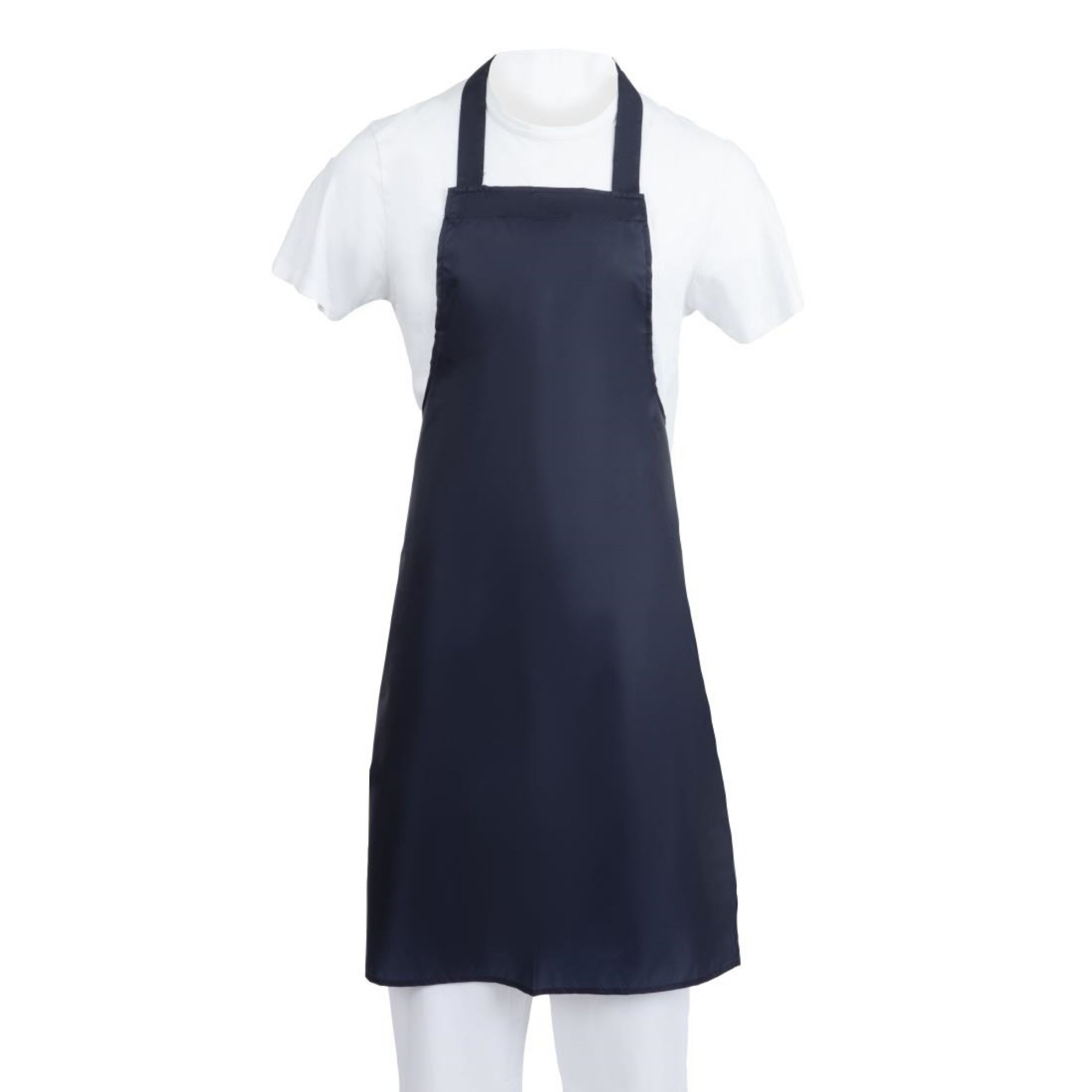 Picture of Whites Light Duty Water Resistant Bib Apron Blue - A896
