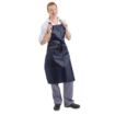 Picture of Whites Light Duty Water Resistant Bib Apron Blue - A896