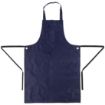 Picture of Whites Light Duty Water Resistant Bib Apron Blue - A896