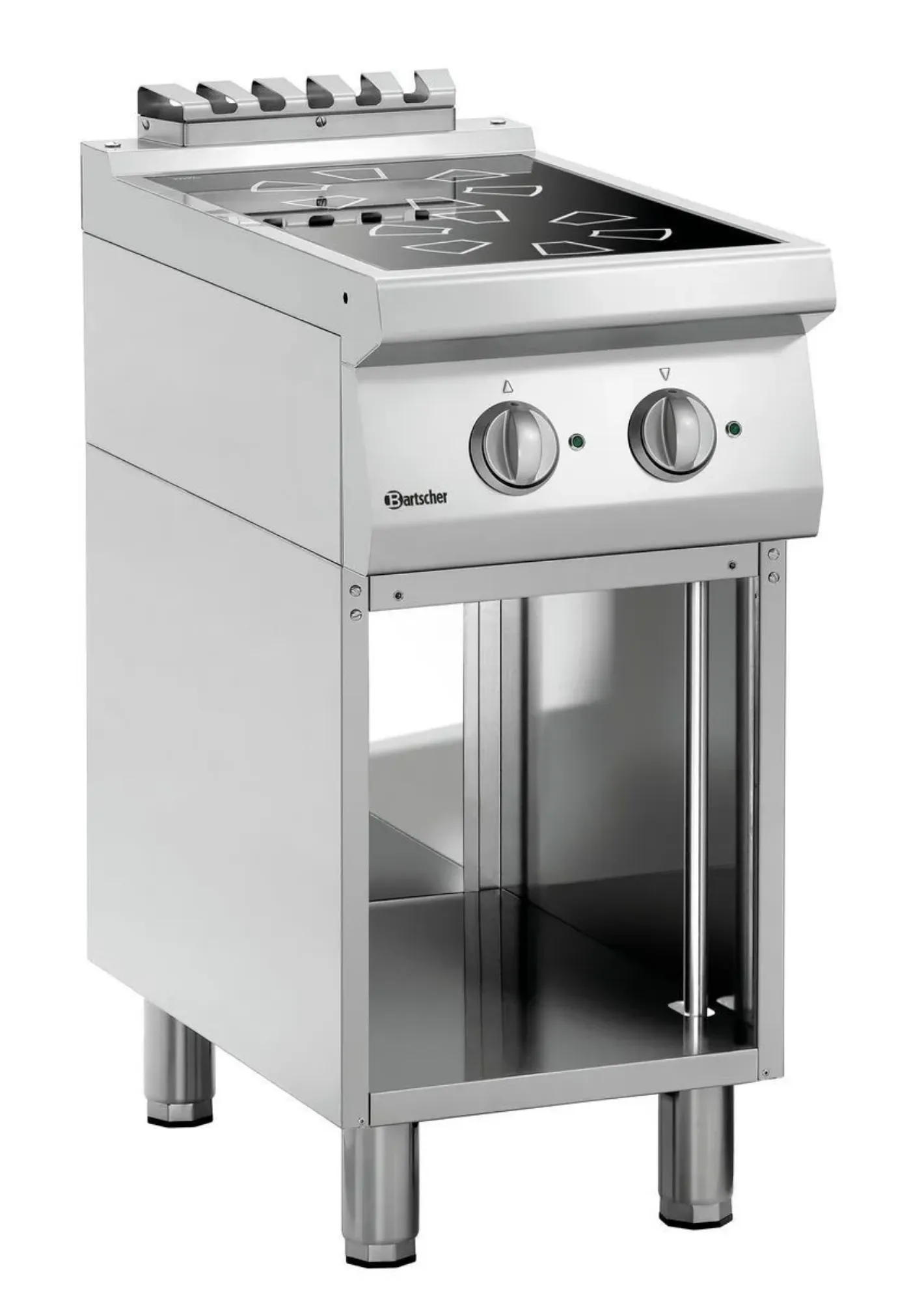 Picture of Bartscher Induction stove 700 2FLOU-1 Freestanding - 286411
