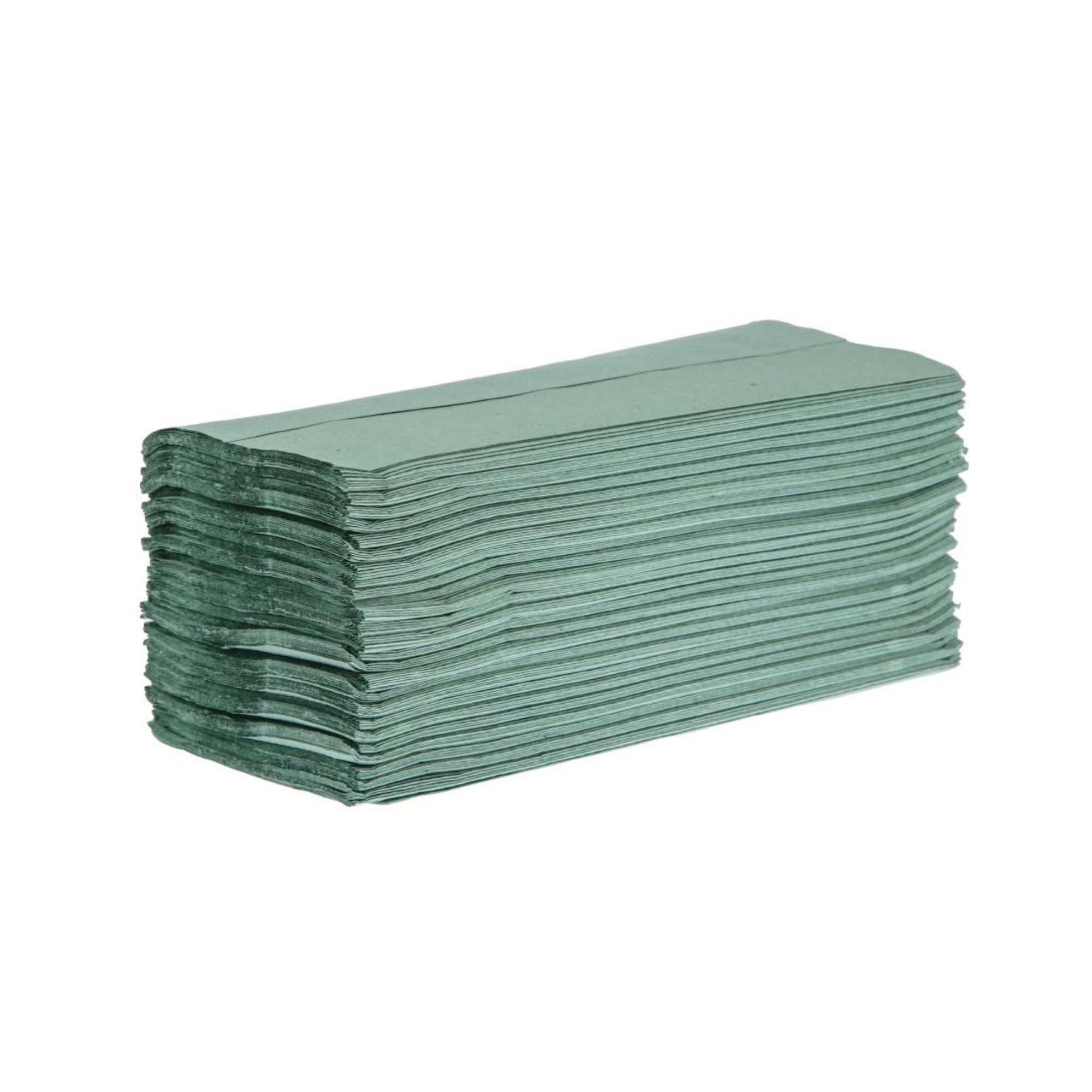Picture of Jantex Z Fold Paper Hand Towels Green 1-Ply 3000 Sheets - DL923