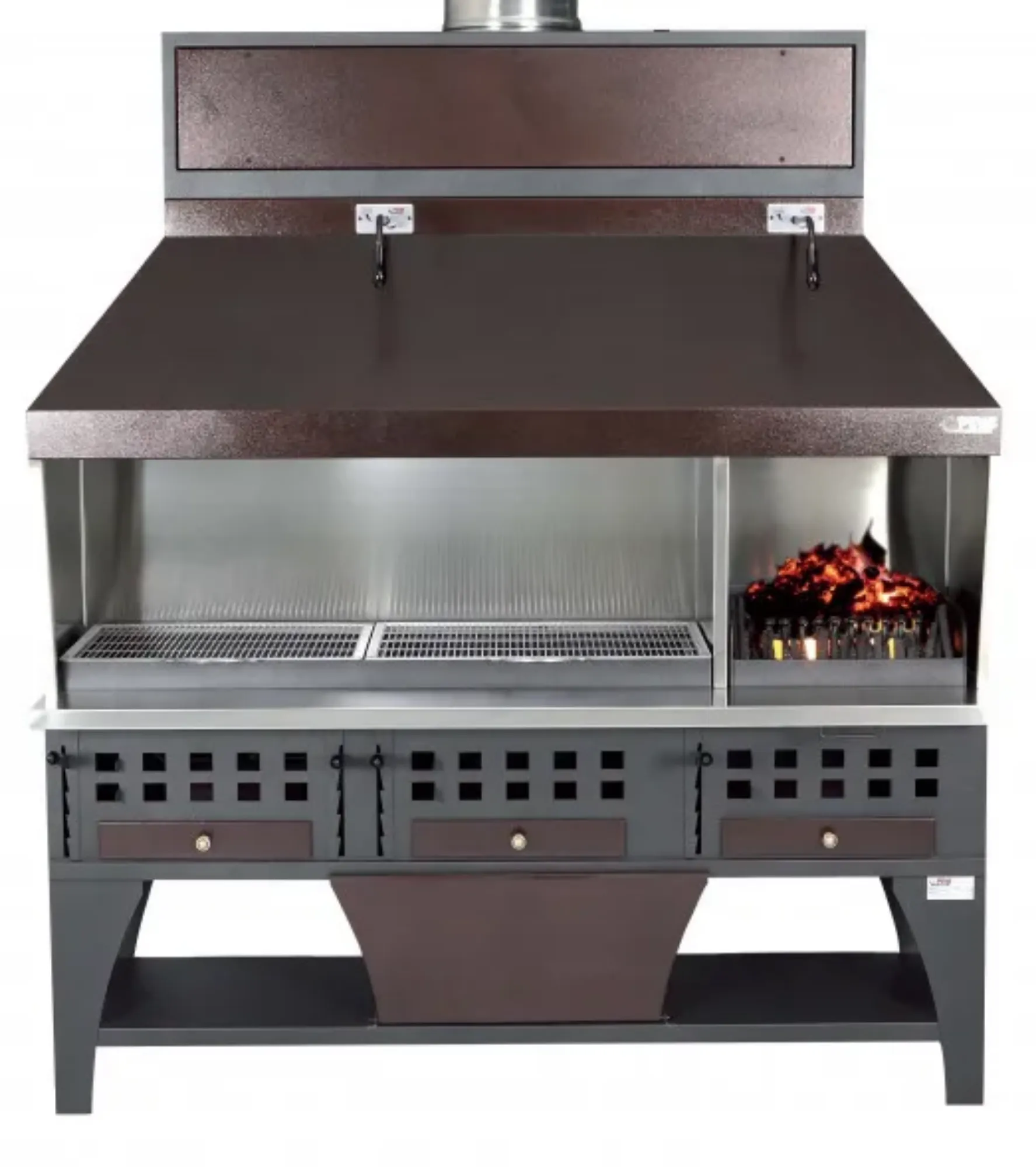 Picture of Peva BL200 Charcoal Chargrill With Decorative Canopy - PEBL200