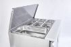 Picture of Sterling Pro Cobus SPU200SL 2 Door Hinged Lid & Chop Board Saladette Counter, 240 Litres - SPU200SL