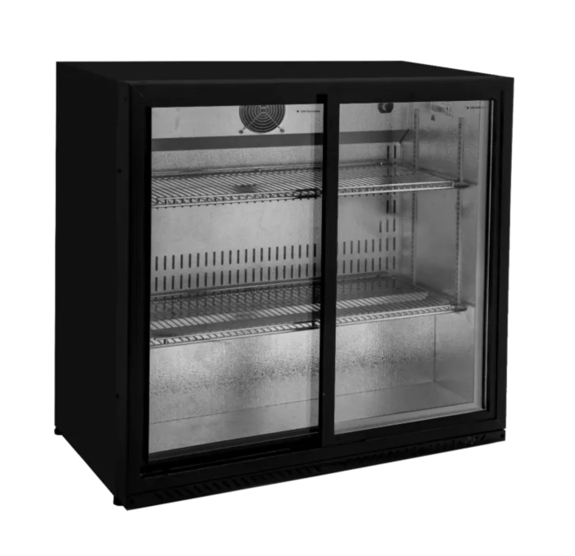Picture of Sterling Pro BBS220SLIDING Sliding Double Door Bottle Cooler - BBS220SLIDING