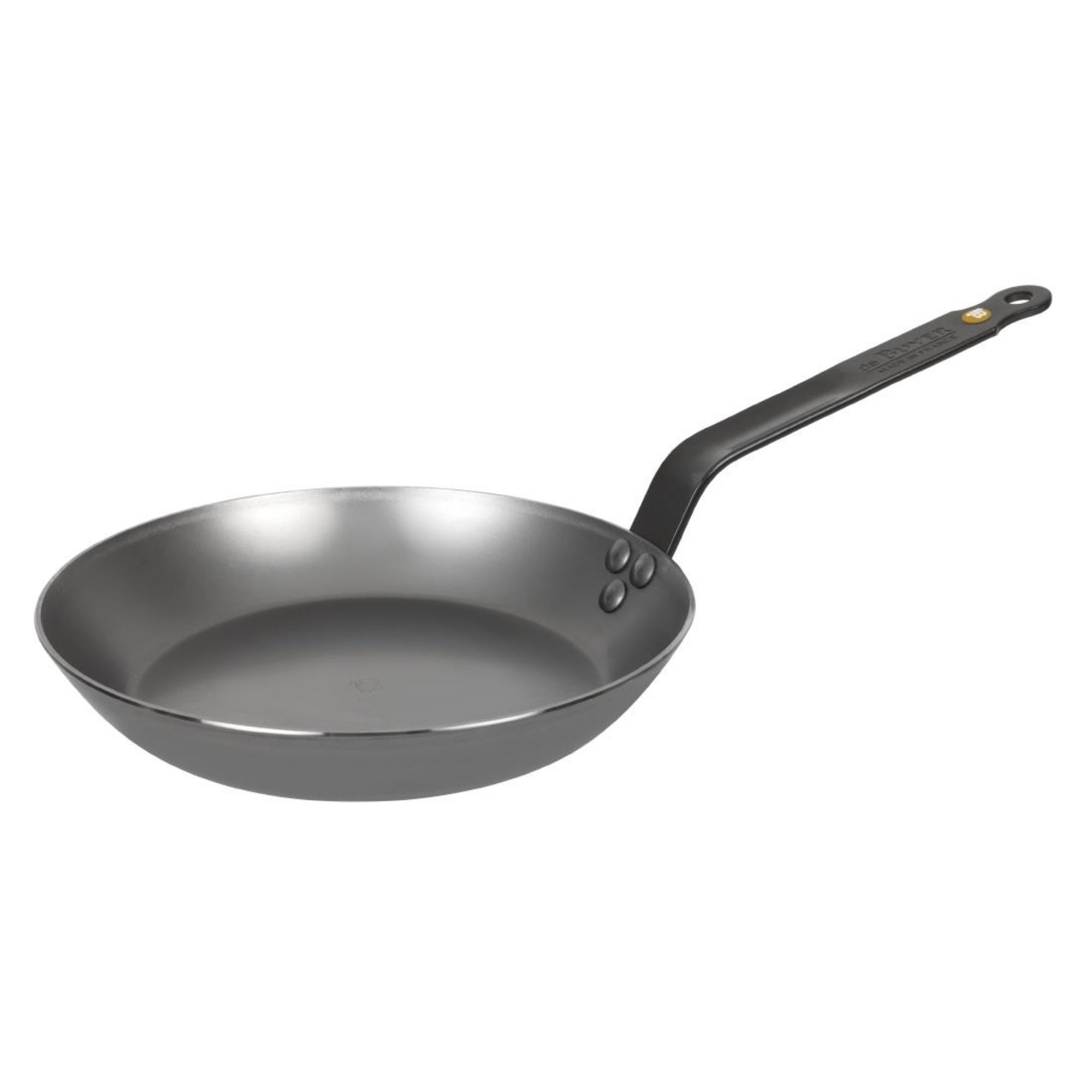 Picture of De Buyer Mineral B Black Iron Non-Stick Frying Pan 24cm - DN897