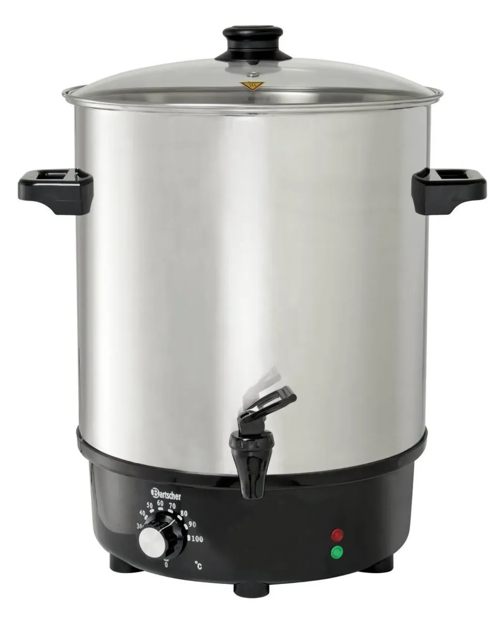 Picture of Bartscher Mulled wine pot, bl.w. canner30L,SS - 200057