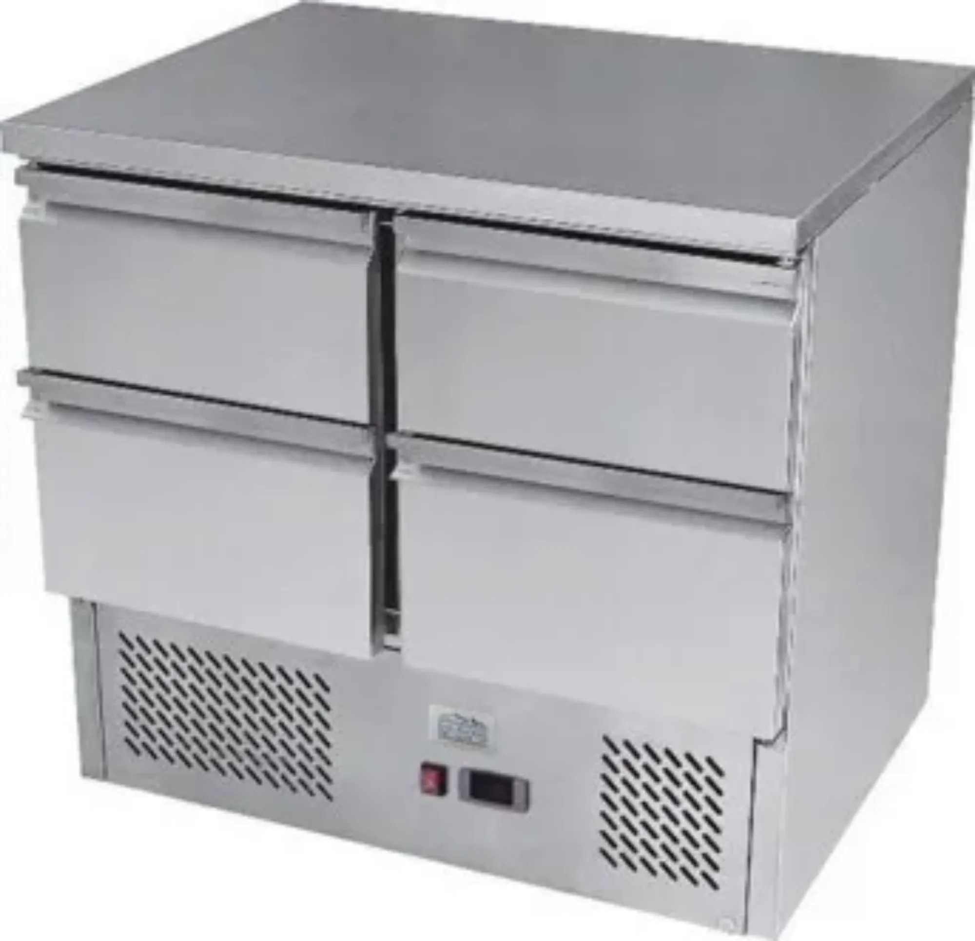 Picture of Ice-A-Cool ICE3820GR 2 Door 4 Drawers Undercounter Refrigerator 300 Litres - ICE3820GR