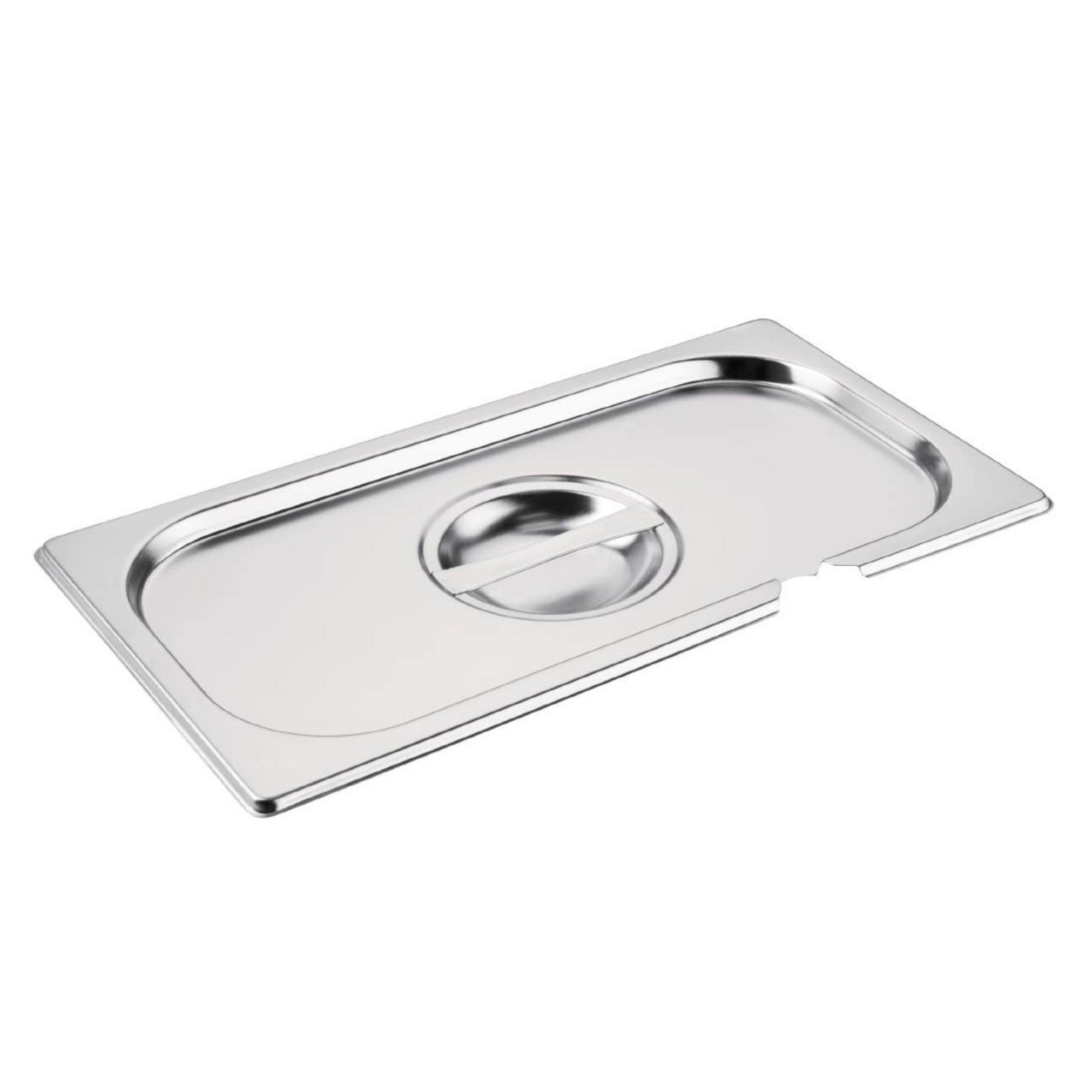 Picture of Vogue Stainless Steel 1/3 Gastronorm Notched Lid - CB173