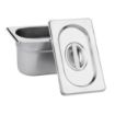Picture of Vogue Stainless Steel 1/4 Gastronorm Lid - K972