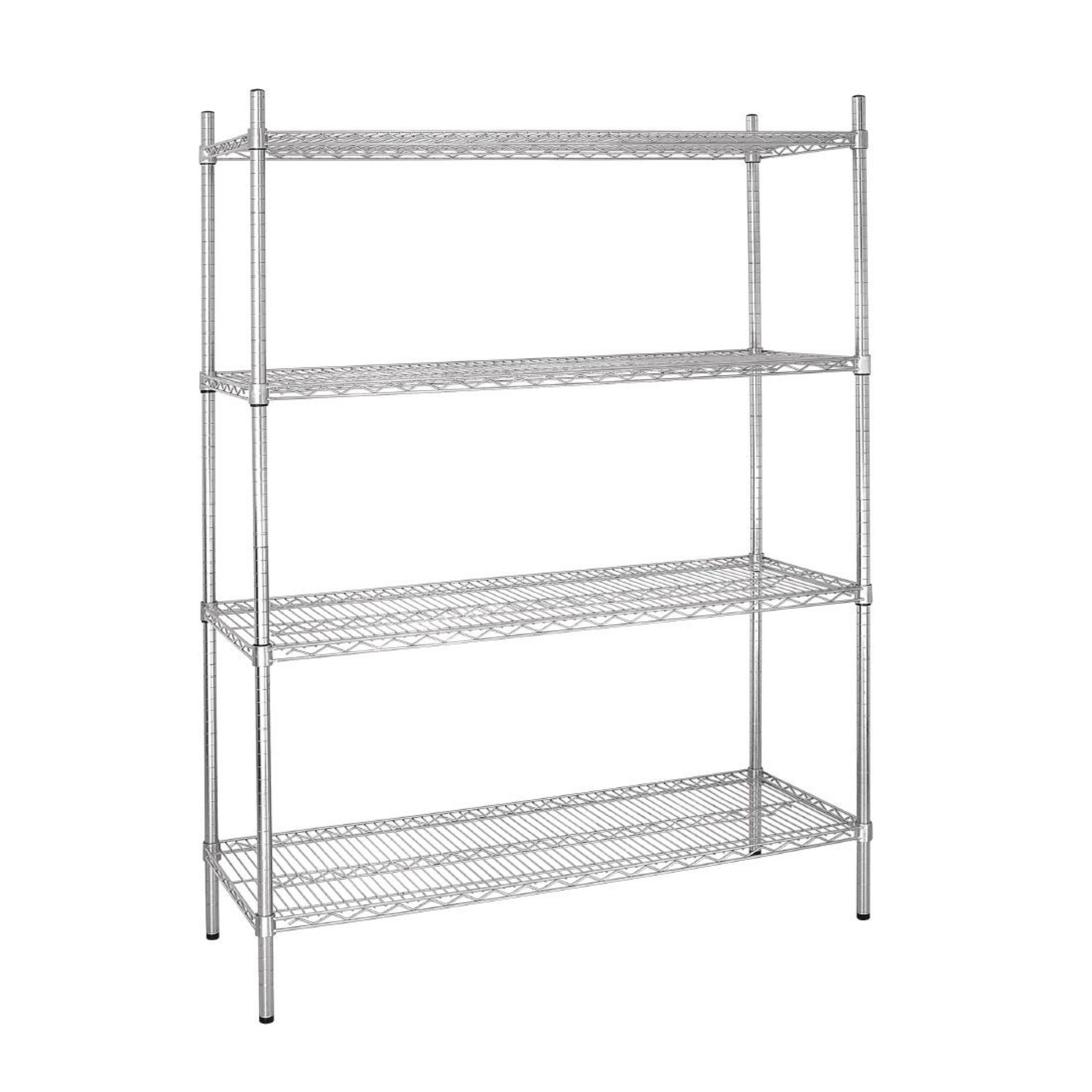Picture of Vogue 4 Tier Wire Shelving Kit 1525x460mm - L929