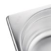 Picture of Vogue Stainless Steel 2/1 Gastronorm Tray 65mm - K802