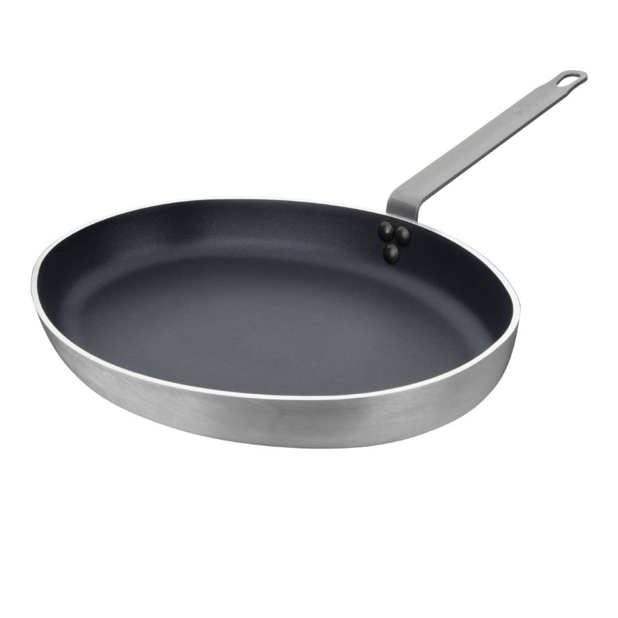 Picture of Vogue Aluminium Non-stick Teflon Platinum Plus Oval Frying Pan 40cm - HT992