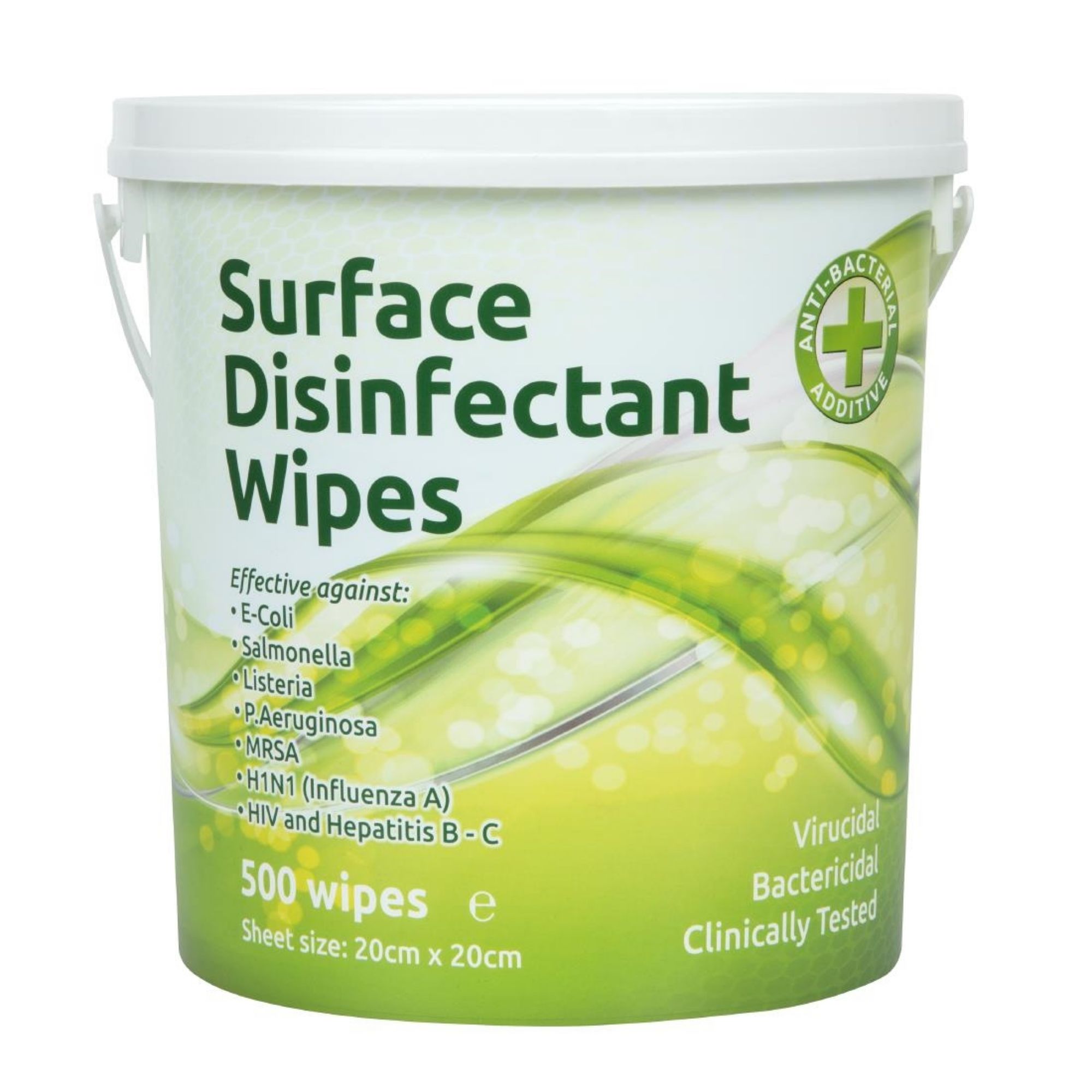 Picture of EcoTech Disinfectant Surface Wipes Bucket (500 Pack) - DE325