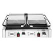 Picture of Buffalo Double Contact Grill Flat Base Ribbed Top Plate - CU612