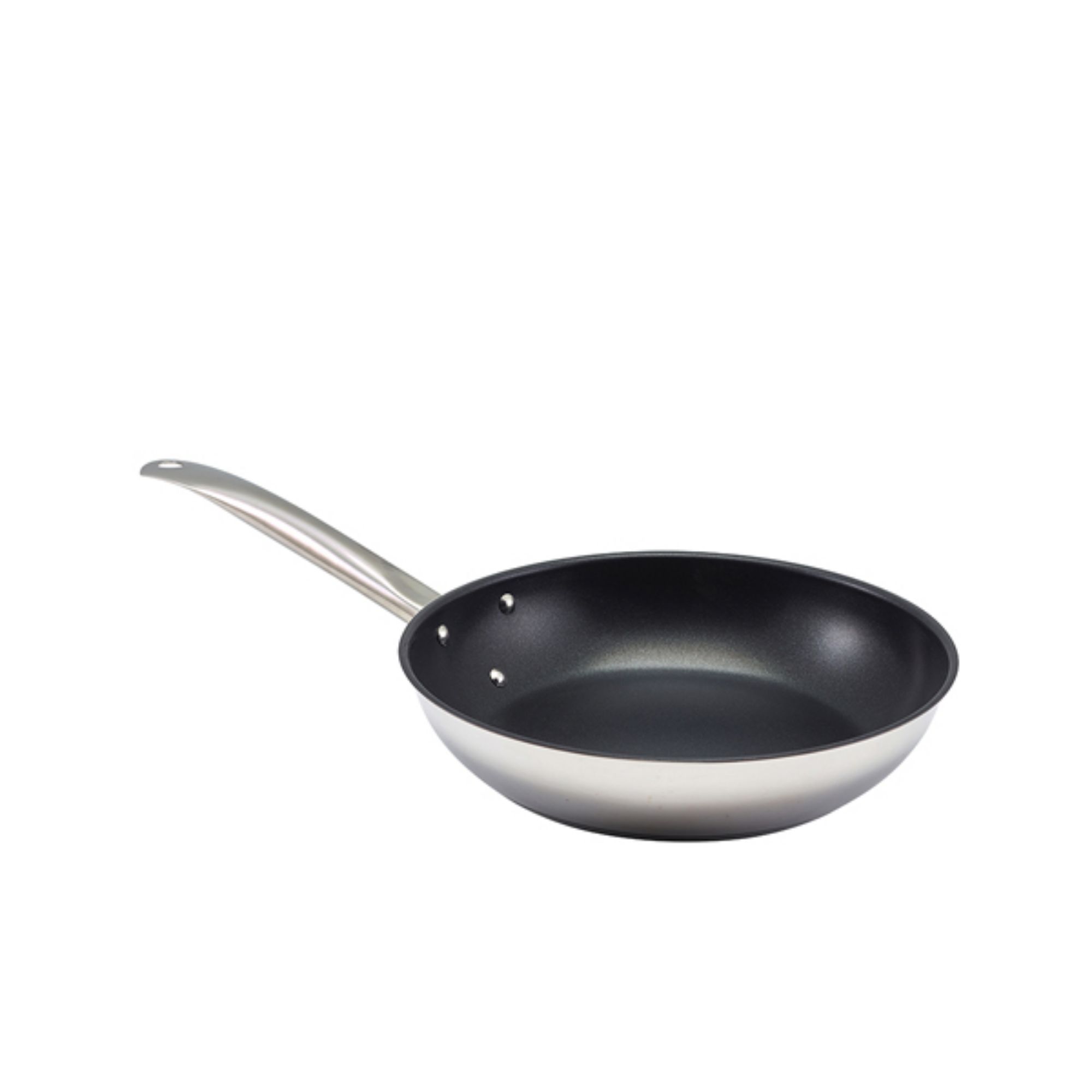 Picture of GenWare Economy Non Stick Stainless Steel Frying Pan 24cm - 1524-ENS