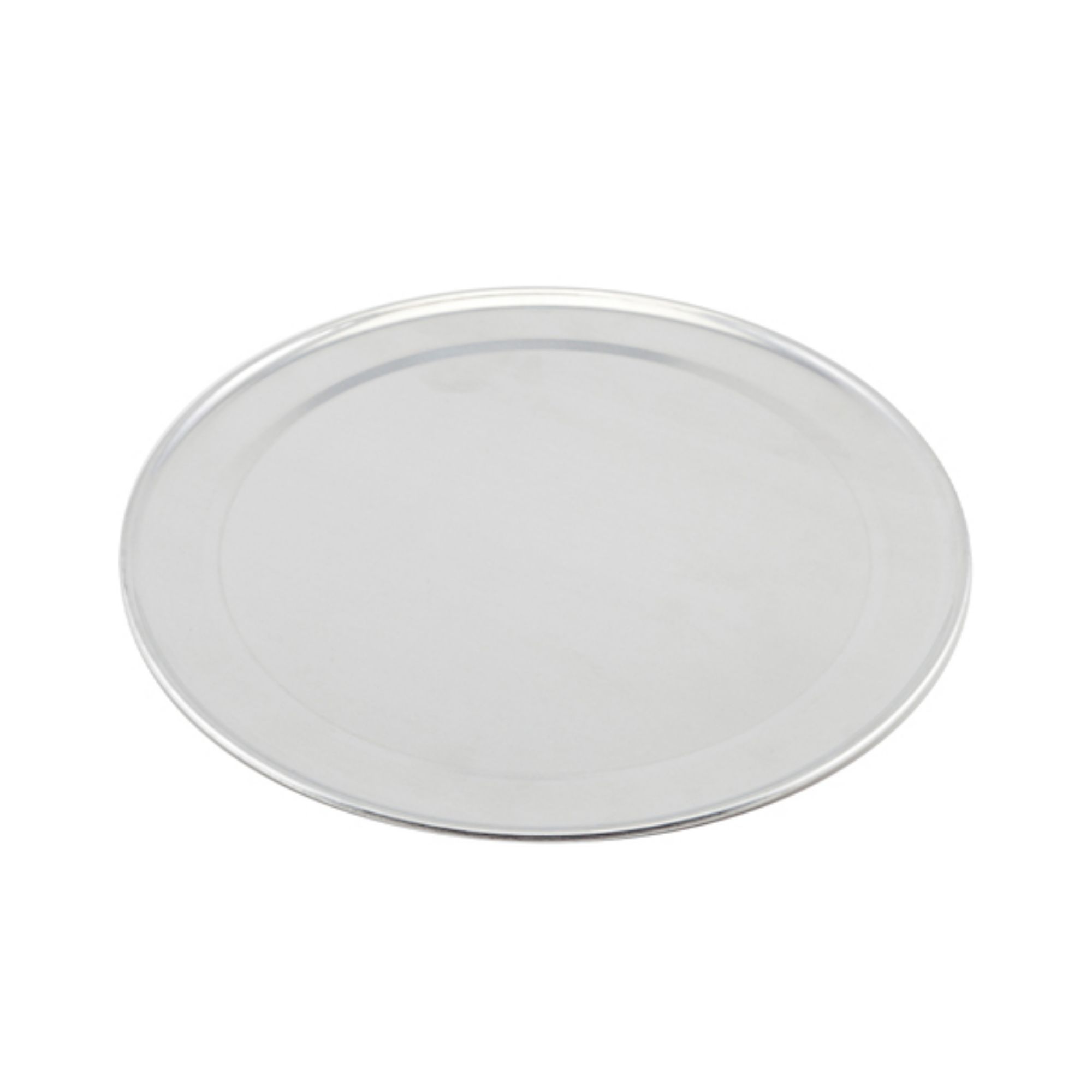 Picture of Genware Alum. Flat Wide Rim Pizza Pan 14" - PT-WR14