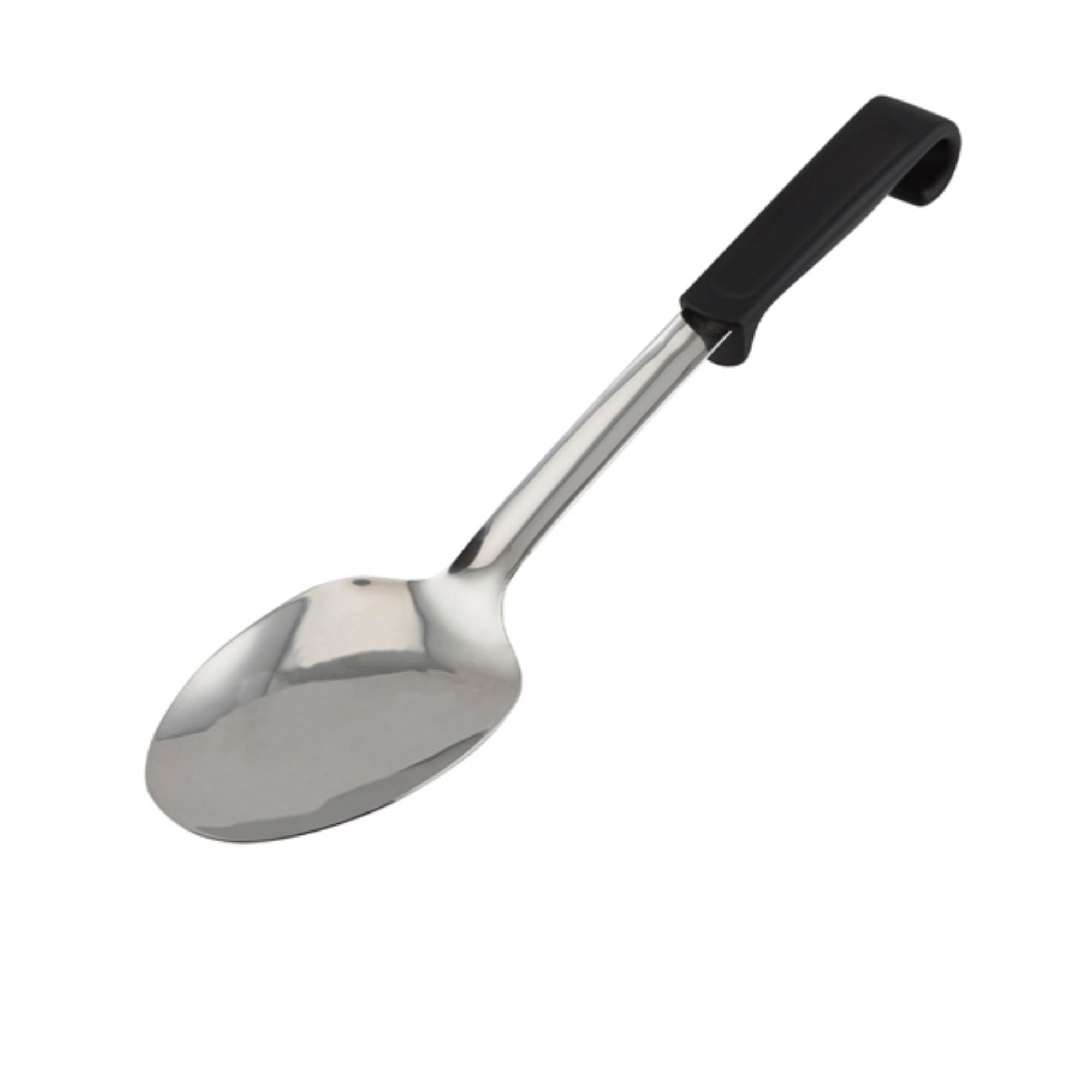 Picture of Genware Plastic Handle Spoon Plain Black - 577-04