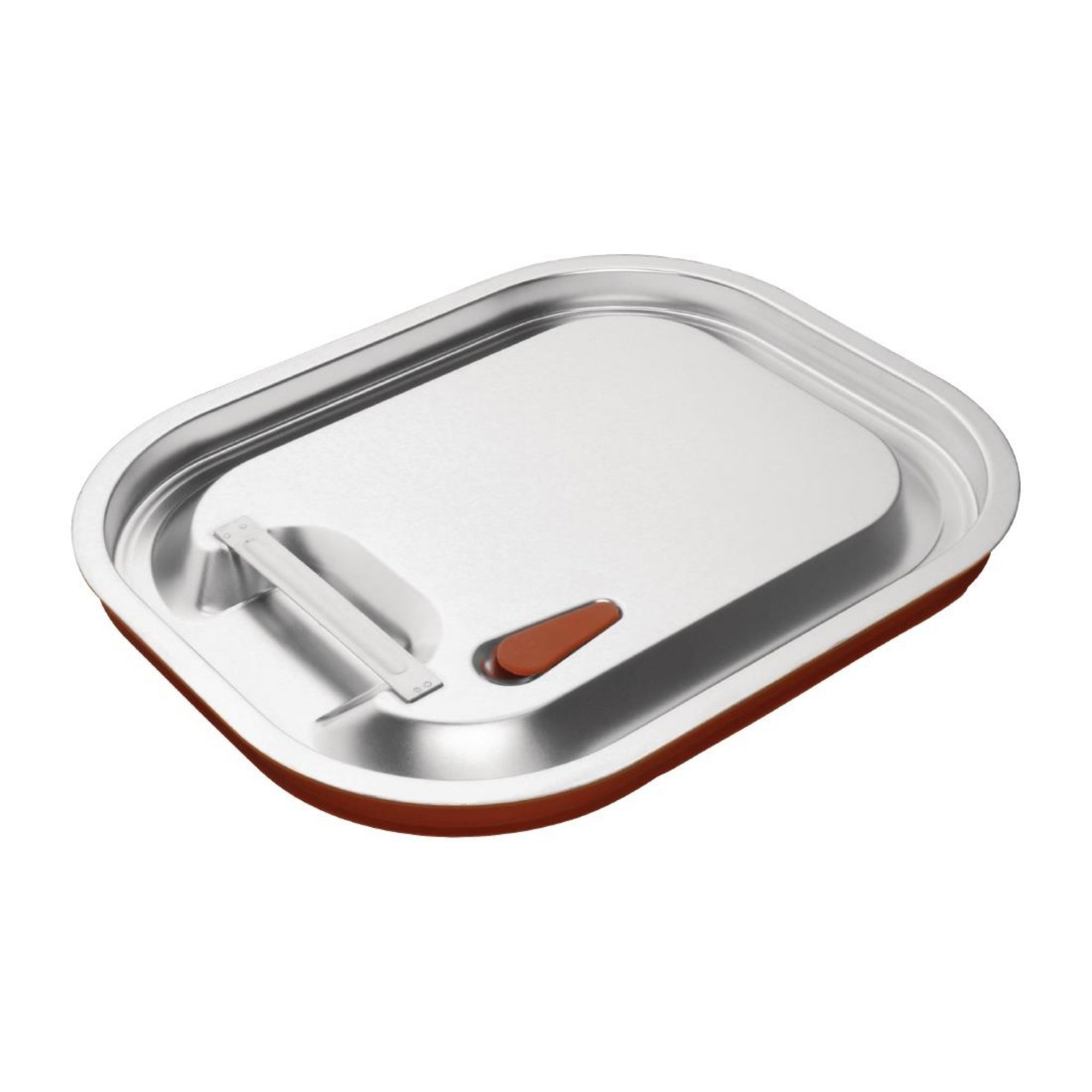 Picture of Vogue Stainless Steel and Silicone Sealable 1/2 Gastronorm Lid - CP269