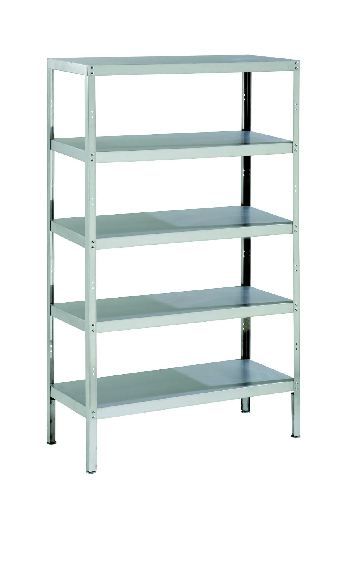 Picture of Parry RACK5S - Stainless Steel Storage Rack With 5 Shelves And Adjustable Feet 1500 x 400 x 1800 - RACK5S15400